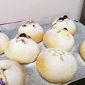 こはる２７'s cooksnap of when they made ☆絶品ブルーベリークリームチーズパン☆.