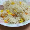 黄金の輝き亭's cooksnap of when they made 子どもも喜ぶ簡単炊飯器ピラフ.