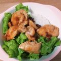 おかずさん88's cooksnap of when they made 鶏胸で♡めちゃ旨♡照り焼きチキン丼.