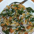 N_hiron's cooksnap of when they made 簡単！モロヘイヤとなめこのシラス和え.