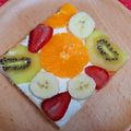 akoreana's cooksnap of when they made ほっこりフルーツトースト.