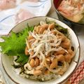 速めのパブロ's cooksnap of when they made 栄養満点！簡単！納豆しらす丼.