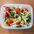 クックST3F5A☆'s cooksnap of when they made パパッと作れるきゅうりの和え物.