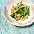 yesmama's cooksnap of when they made 小松菜としめじの炒めもの.