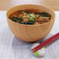 Yukiまむ's cooksnap of when they made 大好き♡なめことワカメの簡単味噌汁.