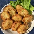 さわきり's cooksnap of when they made えびとすり身のふんわり揚げ.