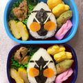 Chaaa_room's cooksnap of when they made キャラ弁☆仮面ライダーフォーゼ.
