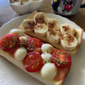 ゆいランラン's cooksnap of when they made 旨い(｡･･｡)マルゲリータ風トースト♡.