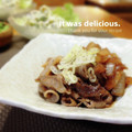 inyako's cooksnap of when they made すき焼き風？焼き肉風？・牛肩ロース炒め.