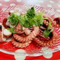 みっくママ's cooksnap of when they made あと一品♪タコと大葉のポン酢あえ.