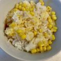 yu🐓's cooksnap of when they made 卵かけご飯にコーンを入れて☆.