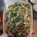 kinalove's cooksnap of when they made ＊ほうれん草とひじきの鉄分サラダ＊.