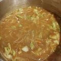 hakachan's cooksnap of when they made 残り物のキャベツカレーのスープ！^_^.