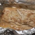 ヨシヨッシー's cooksnap of when they made 鮭の味噌だれホイル焼き.