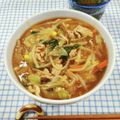 在宅勤務のおじさん's cooksnap of when they made ❤野菜たっぷり　あんかけ味噌ラーメン.