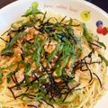 アキョウ1217's cooksnap of when they made リケンの青じそドレッシングで冷製パスタ♡.