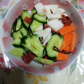 くネコまろす's cooksnap of when they made 夏野菜の梅甘酒浅漬け.