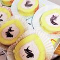 ハチ8コロ8's cooksnap of when they made 苺パウダとラズベリジュレのロールケーキ.