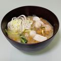 キンプリ's cooksnap of when they made 簡単♡シーフードミックスと納豆の味噌汁♡.