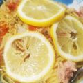 純子50Plus's cooksnap of when they made アンチョビとツナのレモンパスタ.