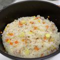 mayuyouyou's cooksnap of when they made ベビーコーンの炊き込みエビピラフ◇炊飯器.