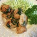 R2016's cooksnap of when they made ♡ヘルシー♡鶏のささみと大葉の塩麹焼き♡.