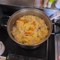 シノンルーズベルト's cooksnap of when they made 簡単♪豆腐と玉ねぎと人参 卵の白だし煮！.