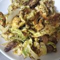 みみ母's cooksnap of when they made キャベツの千切りとウインナーの卵焼き.