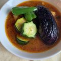 クックJWLD9G☆'s cooksnap of when they made 夏に！豚バラ肉となすの夏野菜スープカレー.