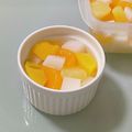キンプリ's cooksnap of when they made 簡単♡フルーツたっぷり♡牛乳かん♡.