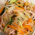 ぴんく号's cooksnap of when they made 簡単！子どもも喜ぶ♪もやしのナムル.
