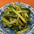 春風桃之介's cooksnap of when they made きゅうりのオイスターソース和え.