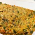 hikajiri's cooksnap of when they made じゃがいもで〜もちもちチヂミ.