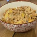 さこり1810's cooksnap of when they made お漬物✿マヨ✿納豆ご飯.