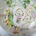 ぱんぽん's cooksnap of when they made 春雨サラダ　給食.