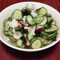 ぬこぬい戸田さん's cooksnap of when they made タコときゅうりとわかめの酢の物.
