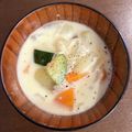 °＊このは＊°'s cooksnap of when they made 豆乳スープに野菜投入！.