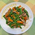 クック6A01DE☆'s cooksnap of when they made 今が旬！いんげんと豚肉のピリ辛炒め.