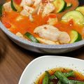 らとりー's cooksnap of when they made 鶏むね肉とズッキーニのトマトクリーム煮.