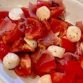 ヒロ♪エリ's cooksnap of when they made 簡単美味し！生ハムとトマトのカプレーゼ.
