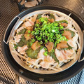 ゆかりんご117♪'s cooksnap of when they made 蒸すから旨い！豚バラと豆もやしの蒸し鍋.