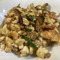 papikun's cooksnap of when they made サバ缶とニラの炒り豆腐.