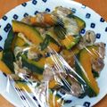 さらさんレシピ's cooksnap of when they made 簡単♬かぼちゃの大葉豚肉巻き.