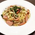 居酒屋まるみ's cooksnap of when they made 舞茸のサクサク☆オイル系パスタ.