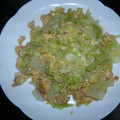 クックTQ3N4B☆'s cooksnap of when they made 卵とキャベツの炒め.