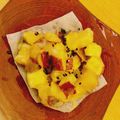 卵パン。's cooksnap of when they made さつまいもの簡単おやつ 鬼まんじゅう.