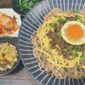 まりっつぁ's cooksnap of when they made フライパン簡単再現★瓦そば(茶そば).