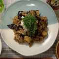 yoppi0513☆'s cooksnap of when they made ナスと豚コマの大根おろし和え.