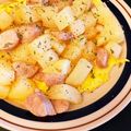 やおよろず◎'s cooksnap of when they made じゃがいも＆豚肉☆オープンオムレツ.