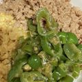 snow012's cooksnap of when they made 我が家の三色丼は、卵！そぼろ！ピーマン！.